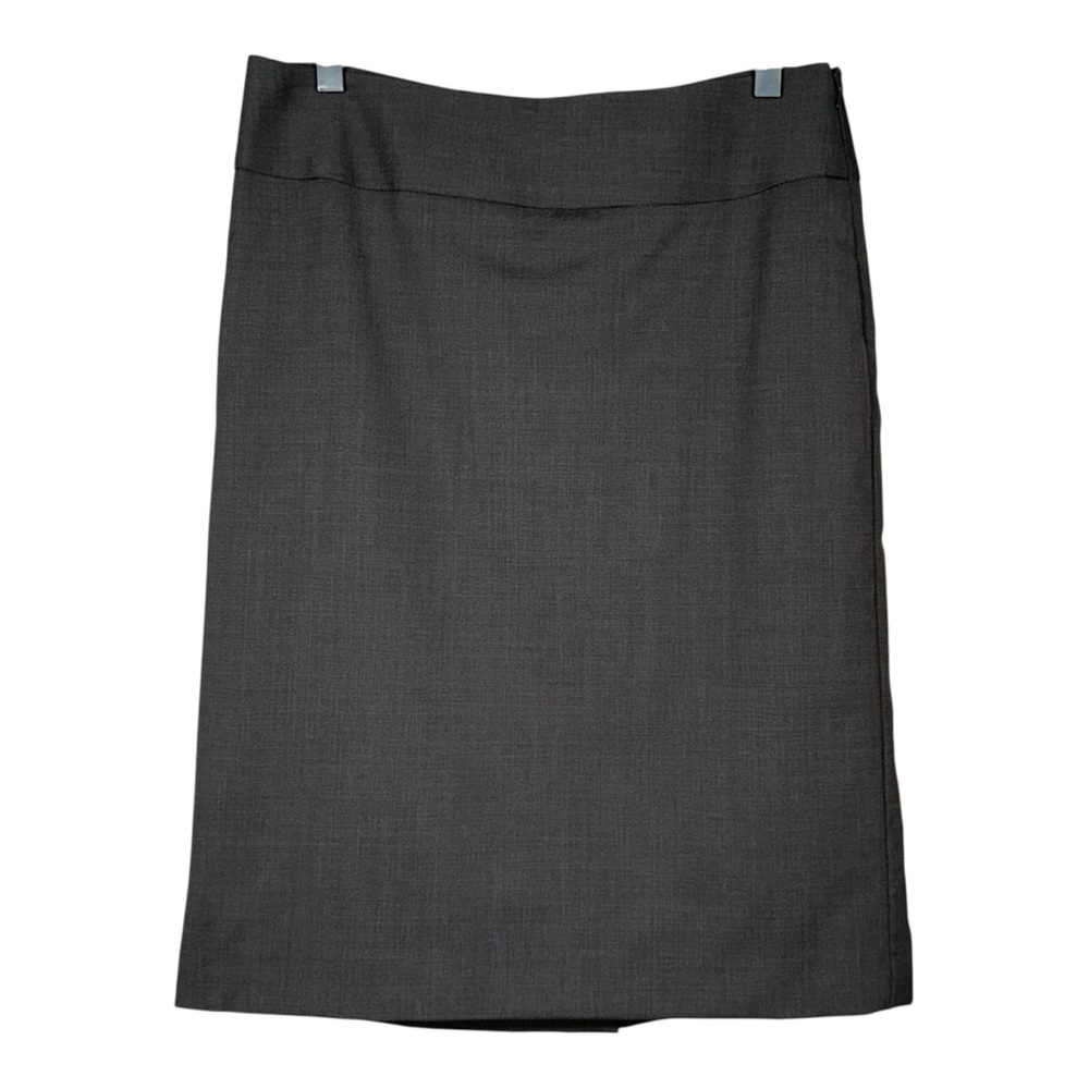 NEW Banana Republic Wool Blend Brown Pencil Skirt Size 4